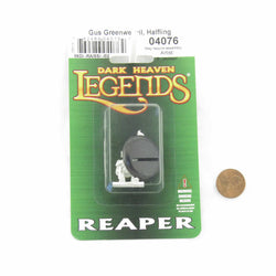 RPR04076 Halfling Henchman Gus Greenweevil Miniature 25mm Heroic Scale Figure Dark Heaven Legends (ONLINE ORDER ONLY)