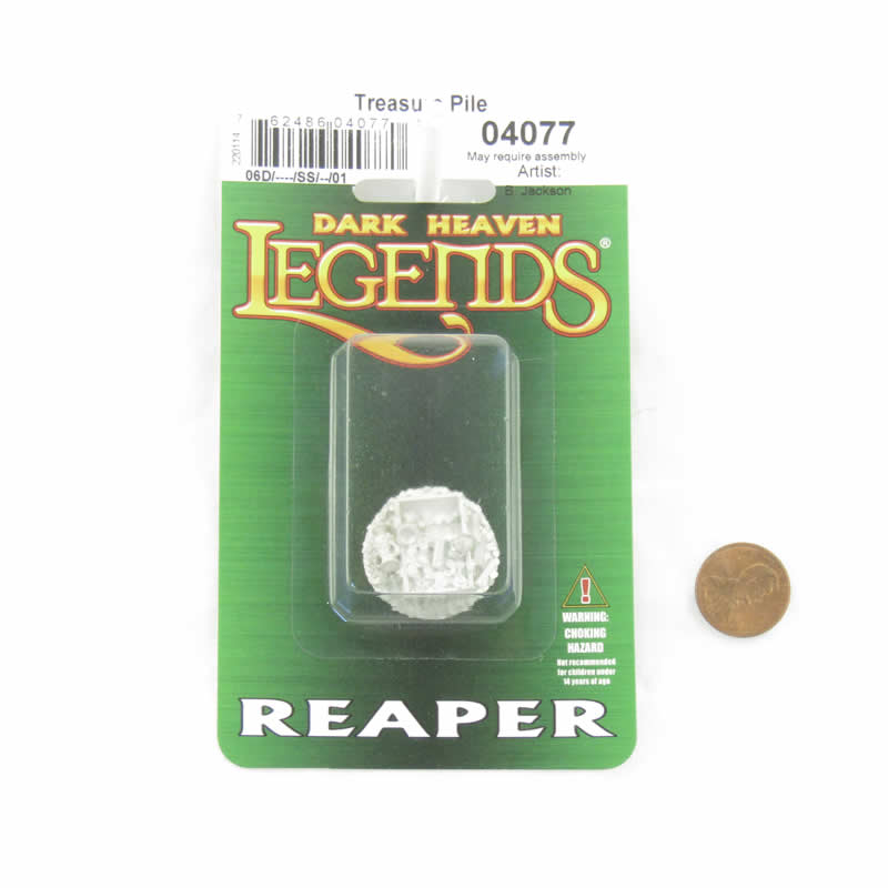 RPR04077 Treasure Pile Miniature 25mm Heroic Scale Figure Dark Heaven Legends (ONLINE ORDER ONLY)