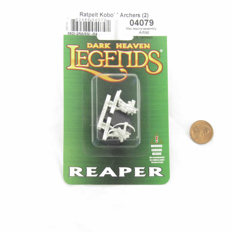 RPR04079 Ratpelt Kobold Archers Miniature 25mm Heroic Scale Figure Dark Heaven Legends (ONLINE ORDER ONLY)
