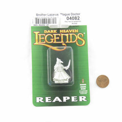 RPR04082 Brother Lazarus Plague Doctor Miniature 25mm Heroic Scale Figure Dark Heaven Legends (ONLINE ORDER ONLY)