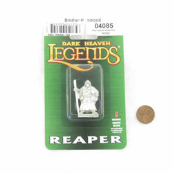 RPR04085 Human Monk Brother Hammond Miniature 25mm Heroic Scale Figure Dark Heaven Legends Reaper Miniatures (ONLINE ORDER ONLY)
