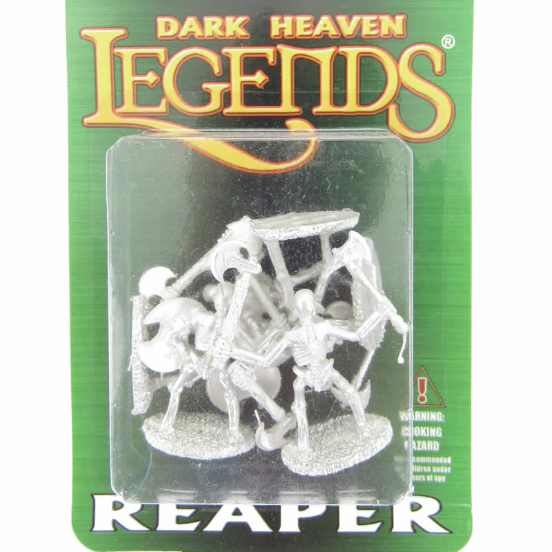 RPR06005 Skeletons with Axes Army Pack Miniatures 25mm Heroic Scale (ONLINE ORDER ONLY)