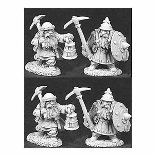 RPR06040 Dwarven Miners Army Pack Miniatures 25mm Heroic Scale (ONLINE ORDER ONLY)