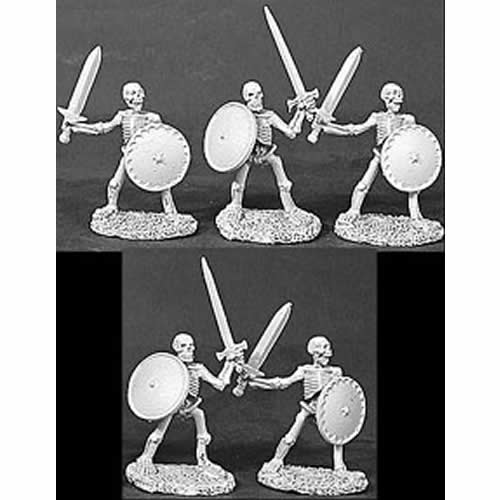 RPR06053 Skeletons with Swords Army Pack Miniatures 25mm Heroic Scale (ONLINE ORDER ONLY)