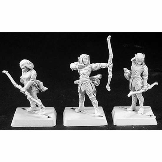 RPR06119 Vale Archers Elven Adept 25mm Heroic Scale Fantasy Miniatures (ONLINE ORDER ONLY)