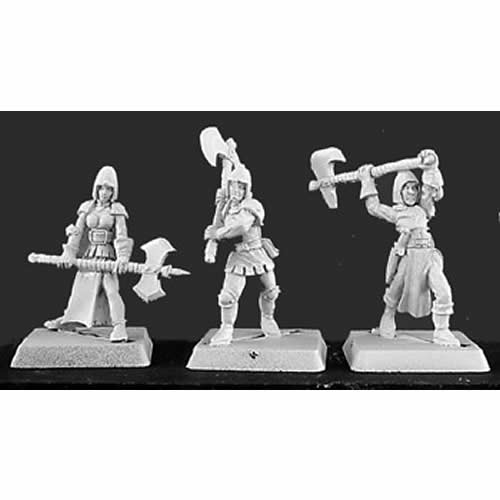 RPR06124 Mercenary Axemen Mercenaries Grunt Army Pack Miniatures 25mm Heroic Scale (ONLINE ORDER ONLY)