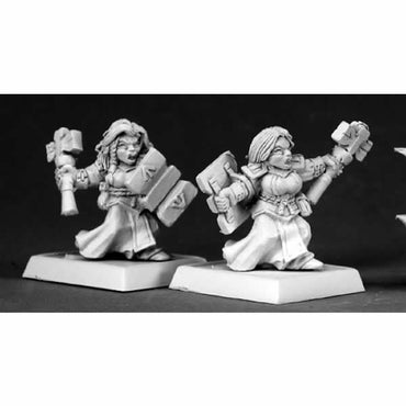 RPR06211 Dwarf Valkyries Miniature Army Pack 25mm Heroic Scale (ONLINE ORDER ONLY)
