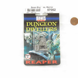 RPR07002A Baran Blacktree Veteran Warrior Miniature 25mm Heroic Scale Figure Dungeon Dwellers (ONLINE ORDER ONLY)