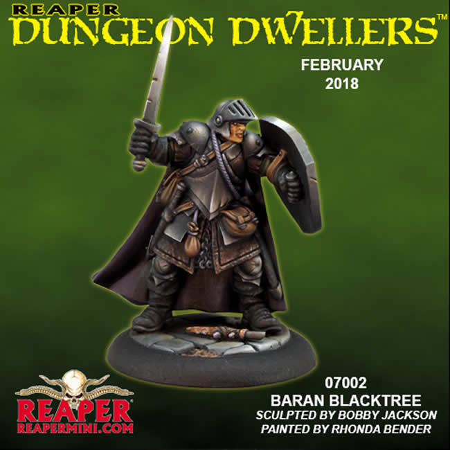 RPR07002 Baran Blacktree Miniature 25mm Heroic Scale Dungeon Dwellers (ONLINE ORDER ONLY)