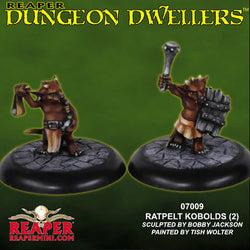 RPR07009 Ratpelt Kobolds Miniature 25mm Heroic Scale Dungeon Dwellers Reaper Miniatures (ONLINE ORDER ONLY)