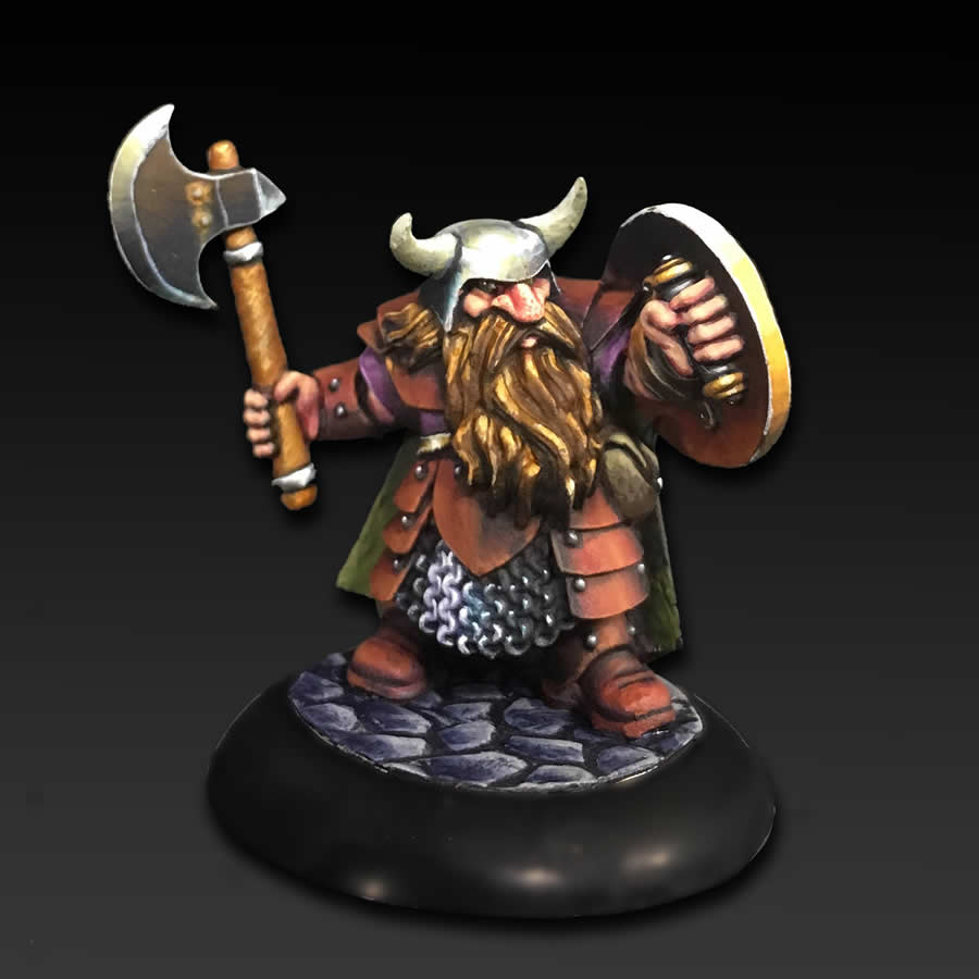 RPR07011 Borin Ironbrow Dwarf Adventurer Miniature 25mm Heroic Scale Dungeon Dwellers (ONLINE ORDER ONLY)