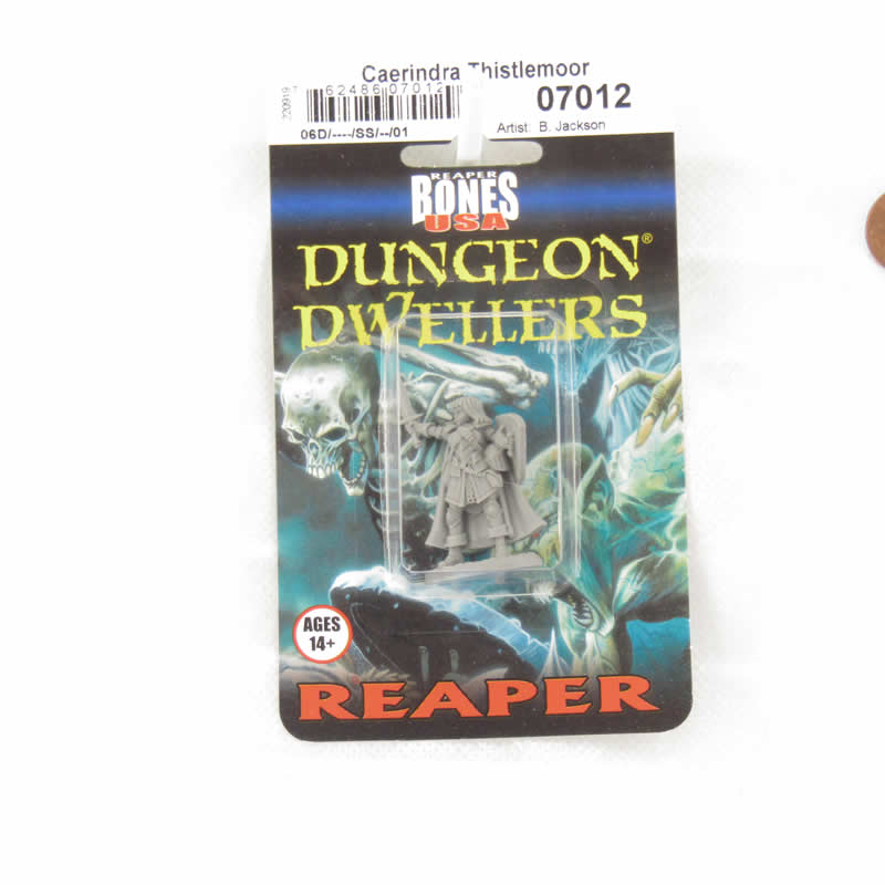 RPR07012B Caerindra Thistlemoor Miniature 25mm Heroic Scale Figure Dungeon Dwellers (ONLINE ORDER ONLY)
