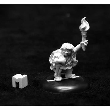 RPR07018 Gus Greenweevil Halfling Henchman Miniature 25mm Heroic Scale (ONLINE ORDER ONLY)