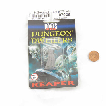RPR07028B Elf Wizard Anthanelle Miniature 25mm Heroic Scale Figure Dungeon Dwellers (ONLINE ORDER ONLY)