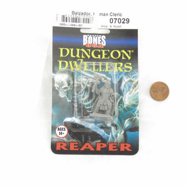 RPR07029B Human Cleric Balzador Miniature 25mm Heroic Scale Figure Dungeon Dwellers (ONLINE ORDER ONLY)