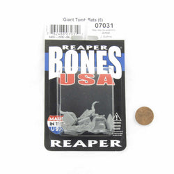 RPR07031B Giant Tomb Rats Miniature 25mm Heroic Scale Figure Dungeon Dwellers (ONLINE ORDER ONLY)