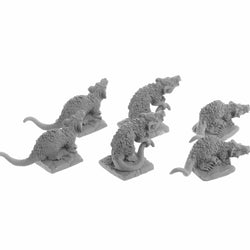 RPR07031B Giant Tomb Rats Miniature 25mm Heroic Scale Figure Dungeon Dwellers (ONLINE ORDER ONLY)