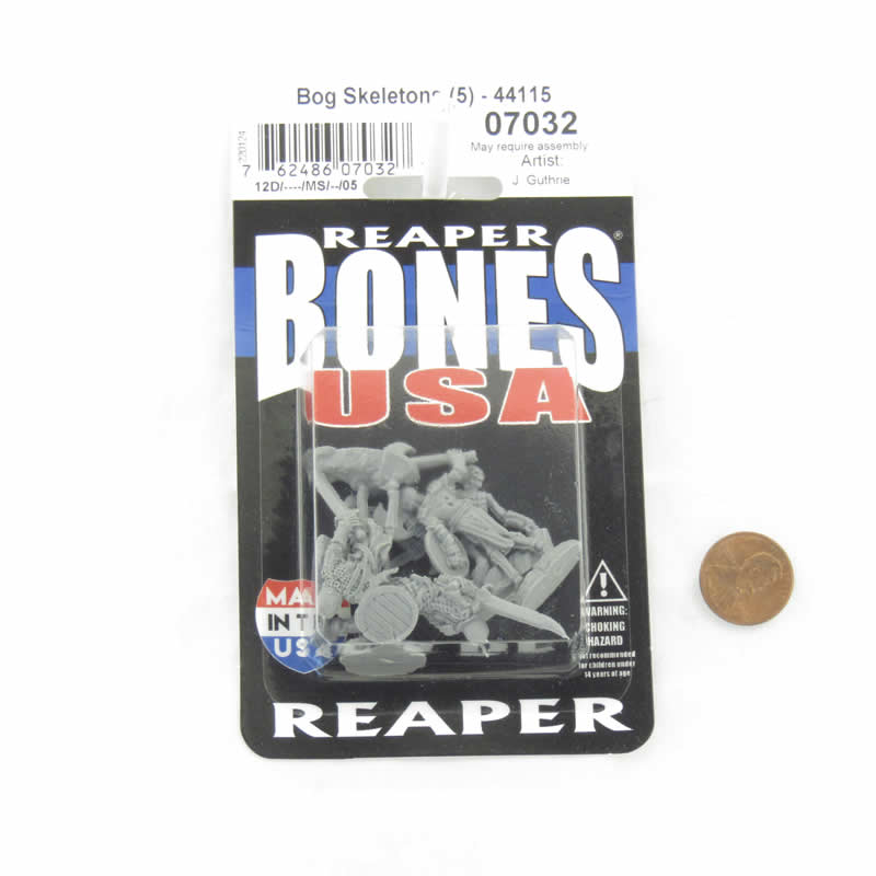 RPR07032 Bog Skeletons Miniature 25mm Heroic Scale Figure Dungeon Dwellers (ONLINE ORDER ONLY)