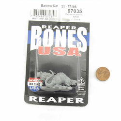 RPR07035 Barrow Rats Miniature 25mm Heroic Scale Figure Dungeon Dwellers (ONLINE ORDER ONLY)