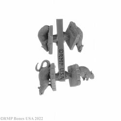 RPR07036 Dire Rats Miniature 25mm Heroic Scale Figure Dungeon Dwellers (ONLINE ORDER ONLY)