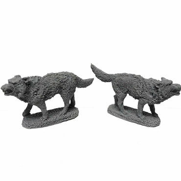 RPR07039 Dire Wolves Miniature 25mm Heroic Scale Figure Dungeon Dwellers (ONLINE ORDER ONLY)