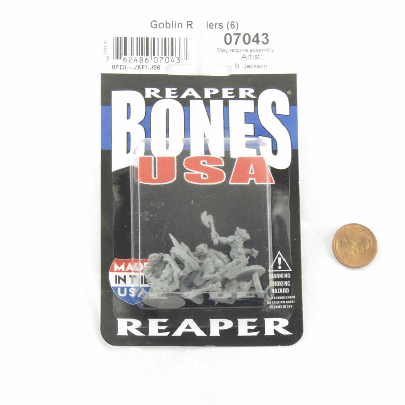 RPR07043 Goblin Raiders Miniature 25mm Heroic Scale Figure Dungeon Dwellers (ONLINE ORDER ONLY)