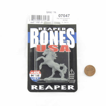 RPR07047 Unicorn Miniature 25mm Heroic Scale Figure Dungeon Dwellers Reaper Miniatures (ONLINE ORDER ONLY)