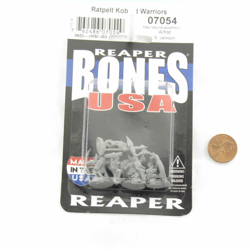RPR07054 Ratpelt Kobold Warriors Miniature 25mm Heroic Scale Figure Dungeon Dwellers Reaper Miniatures (ONLINE ORDER ONLY)