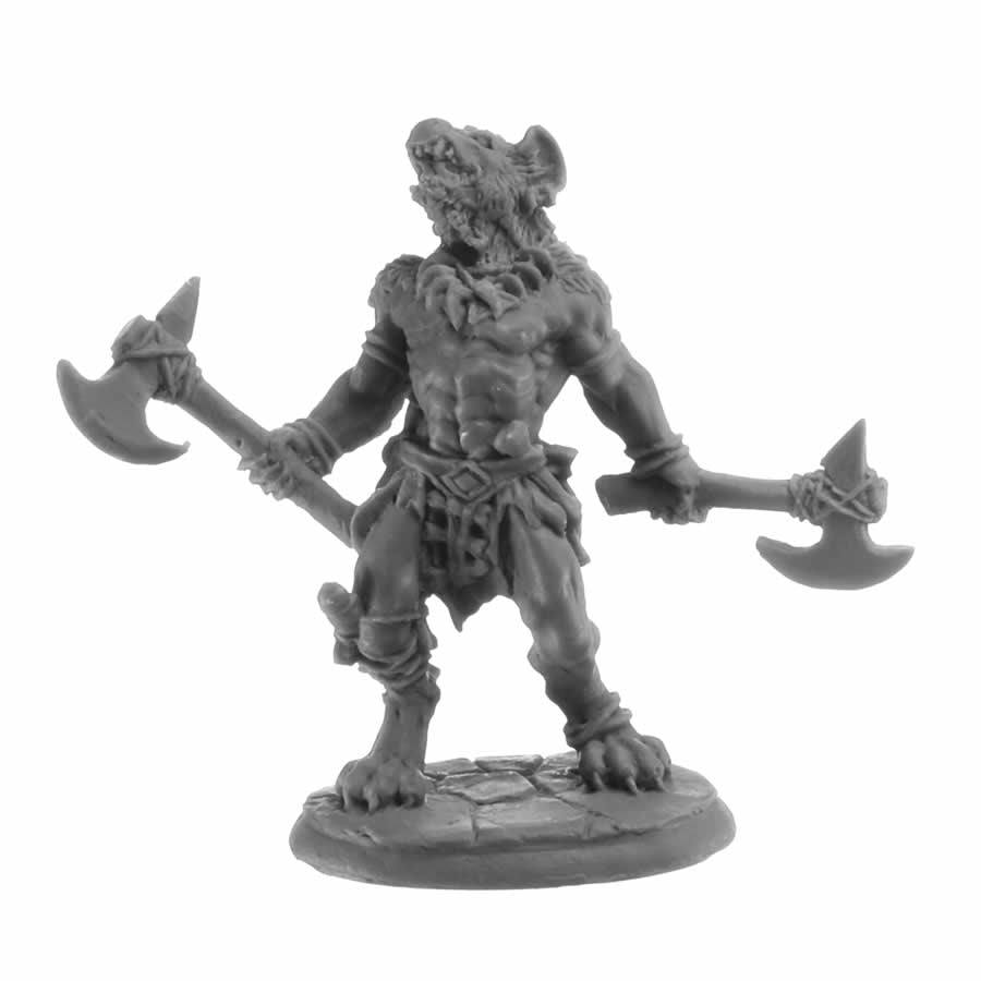 RPR07059 Blackmane Gnoll Ravager Miniature 25mm Heroic Scale Figure Dungeon Dwellers (ONLINE ORDER ONLY)