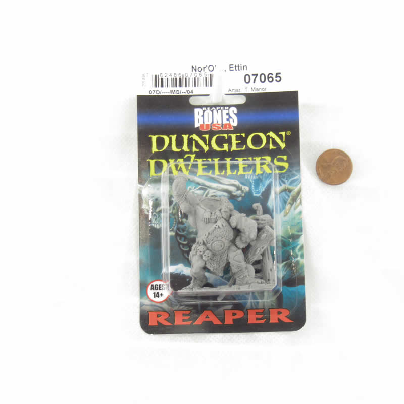 RPR07065 Norokk Ettin Miniature 25mm Heroic Scale Figure Dungeon Dwellers (ONLINE ORDER ONLY)