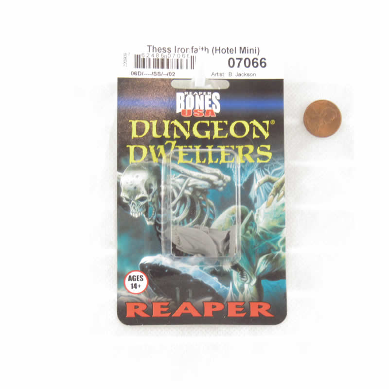 RPR07066 Thess Ironfaith Miniature 25mm Heroic Scale Figure Dungeon Dwellers Reaper Miniatures (ONLINE ORDER ONLY)