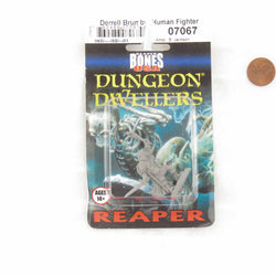 RPR07067 Derrell Brumby Human Fighter Miniature 25mm Heroic Scale Figure Dungeon Dwellers (ONLINE ORDER ONLY)