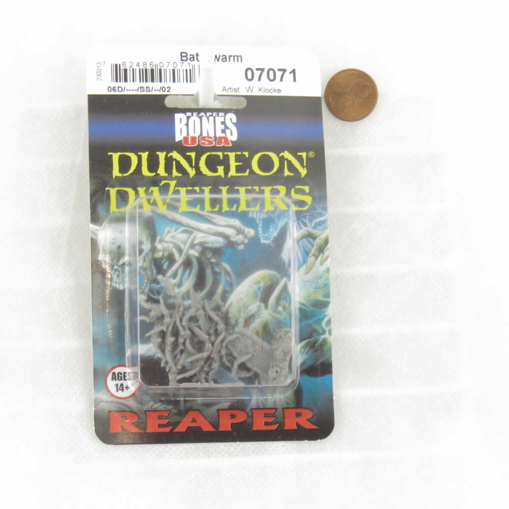 RPR07071 Bat Swarm Miniature 25mm Heroic Scale Figure Dungeon Dwellers Reaper Miniatures (ONLINE ORDER ONLY)