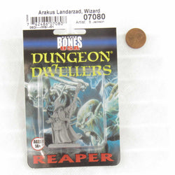 RPR07080 Arakus Landarzad Wizard Miniature 25mm Heroic Scale Figure Dungeon Dwellers (ONLINE ORDER ONLY)