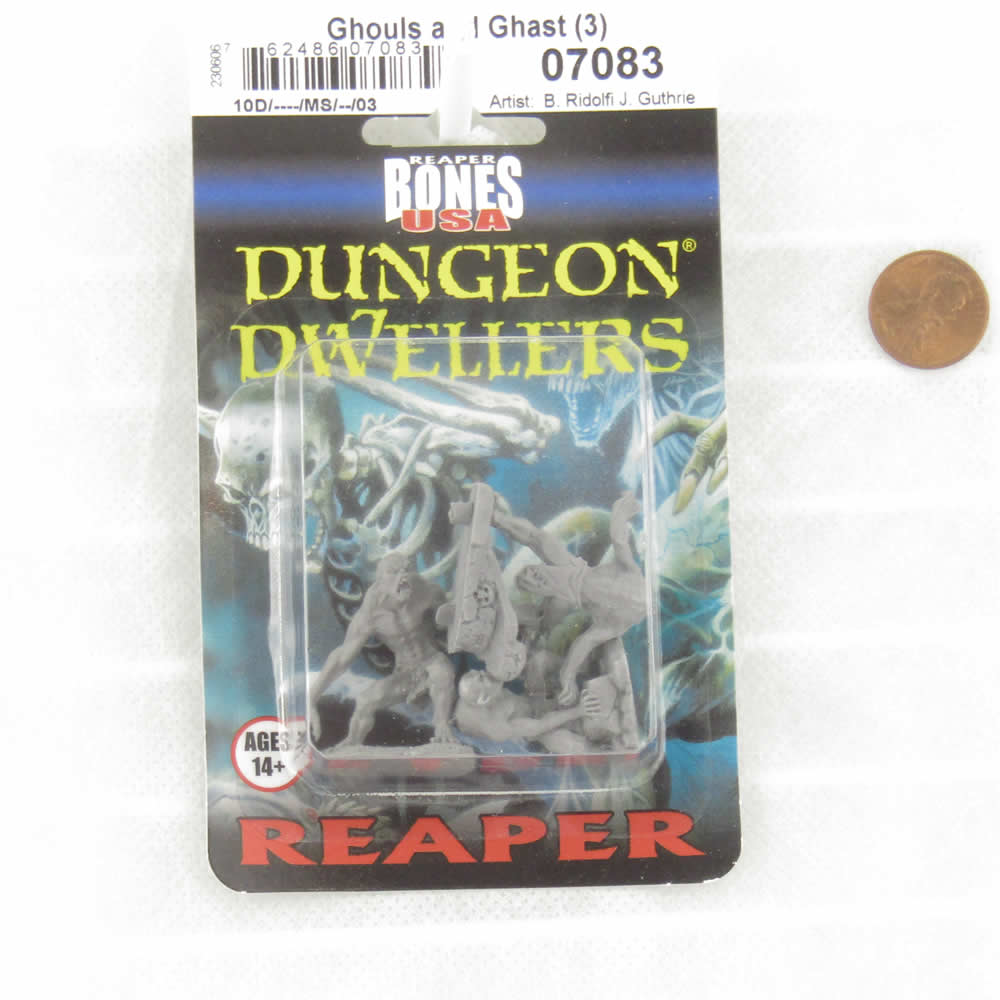 RPR07083 Ghouls and Ghast Miniature 25mm Heroic Scale Figure Dungeon Dwellers (ONLINE ORDER ONLY)