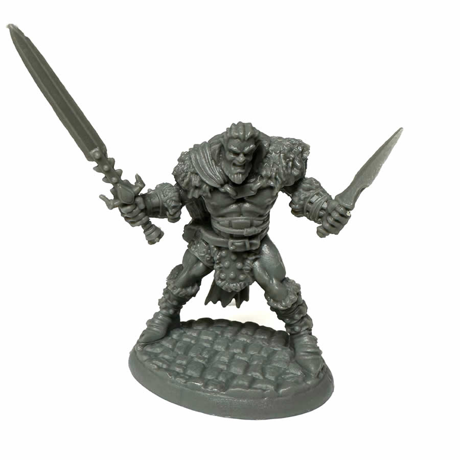 RPR07086 Grundor Hoardtaker Barbarian Miniature 25mm Heroic Scale Figure Dungeon Dwellers (ONLINE ORDER ONLY)