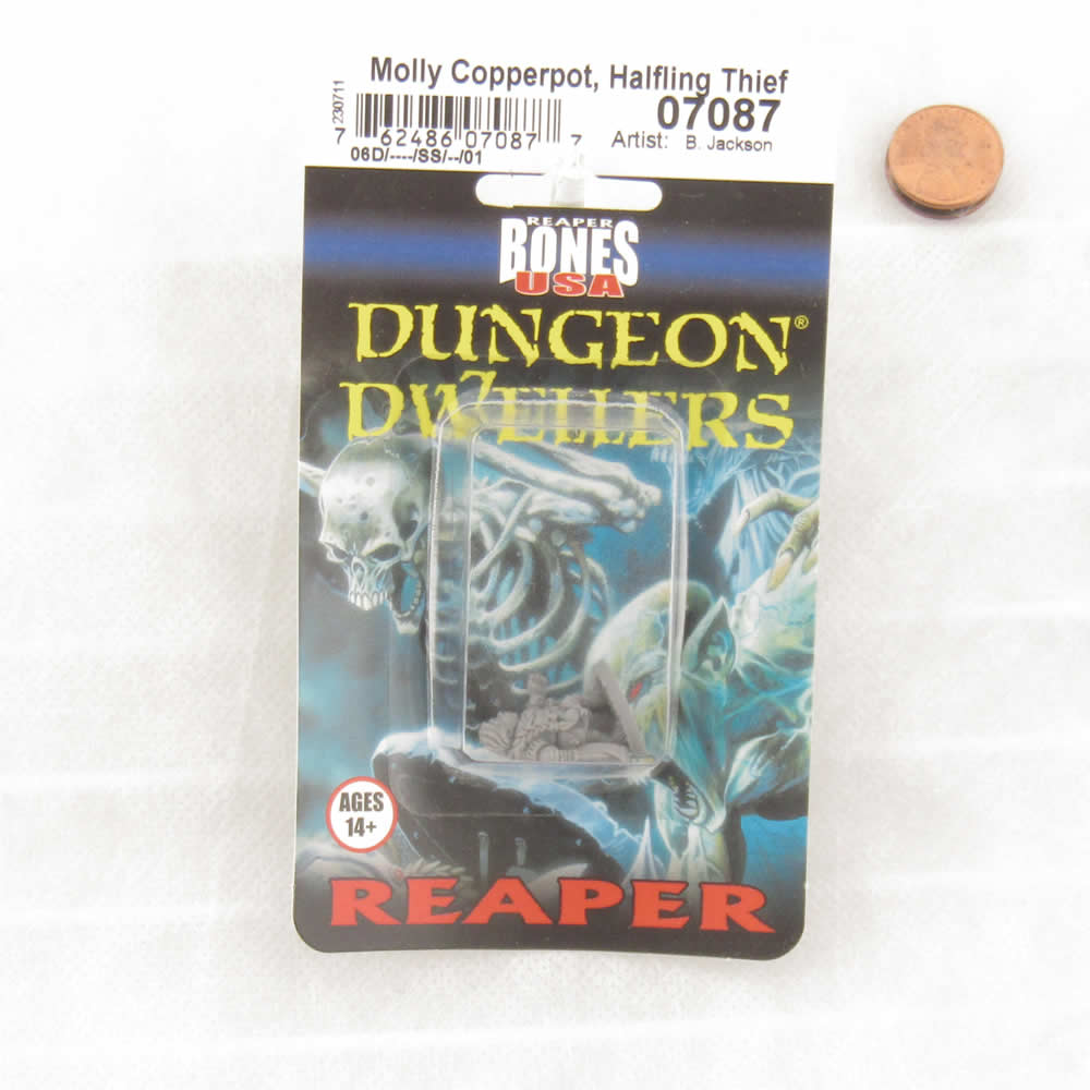 RPR07087 Elia Shadowfeet Thief Miniature 25mm Heroic Scale Figure Dungeon Dweller (ONLINE ORDER ONLY)
