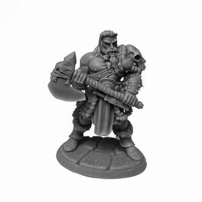RPR07095A Kreed Bloodbeard Miniature 25mm Heroic Scale Figure 3D Printed Dungeon Dwellers Reaper Miniatures (ONLINE ORDER ONLY)