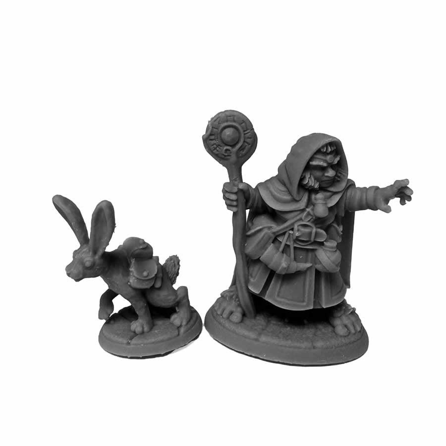 RPR07096A Hollis Grayheath and Verbena Miniature 25mm Heroic Scale Figure 3D Printed Dungeon Dwellers Reaper Miniatures (ONLINE ORDER ONLY)