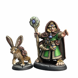 RPR07096A Hollis Grayheath and Verbena Miniature 25mm Heroic Scale Figure 3D Printed Dungeon Dwellers Reaper Miniatures (ONLINE ORDER ONLY)