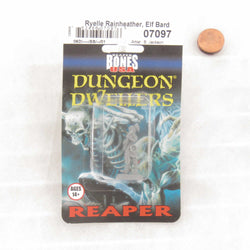 RPR07097A Ryelle Rainheather Elf Bard Miniature 25mm Heroic Scale Figure 3D Printed Dungeon Dwellers (ONLINE ORDER ONLY)