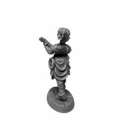 RPR07097A Ryelle Rainheather Elf Bard Miniature 25mm Heroic Scale Figure 3D Printed Dungeon Dwellers (ONLINE ORDER ONLY)