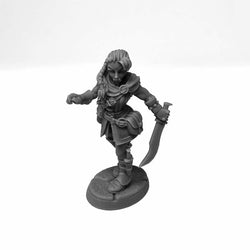 RPR07098A  Emrul Gozgul Half-Orc Rogue Miniature 25mm Heroic Scale Figure 3D Printed Dungeon Dwellers (ONLINE ORDER ONLY)
