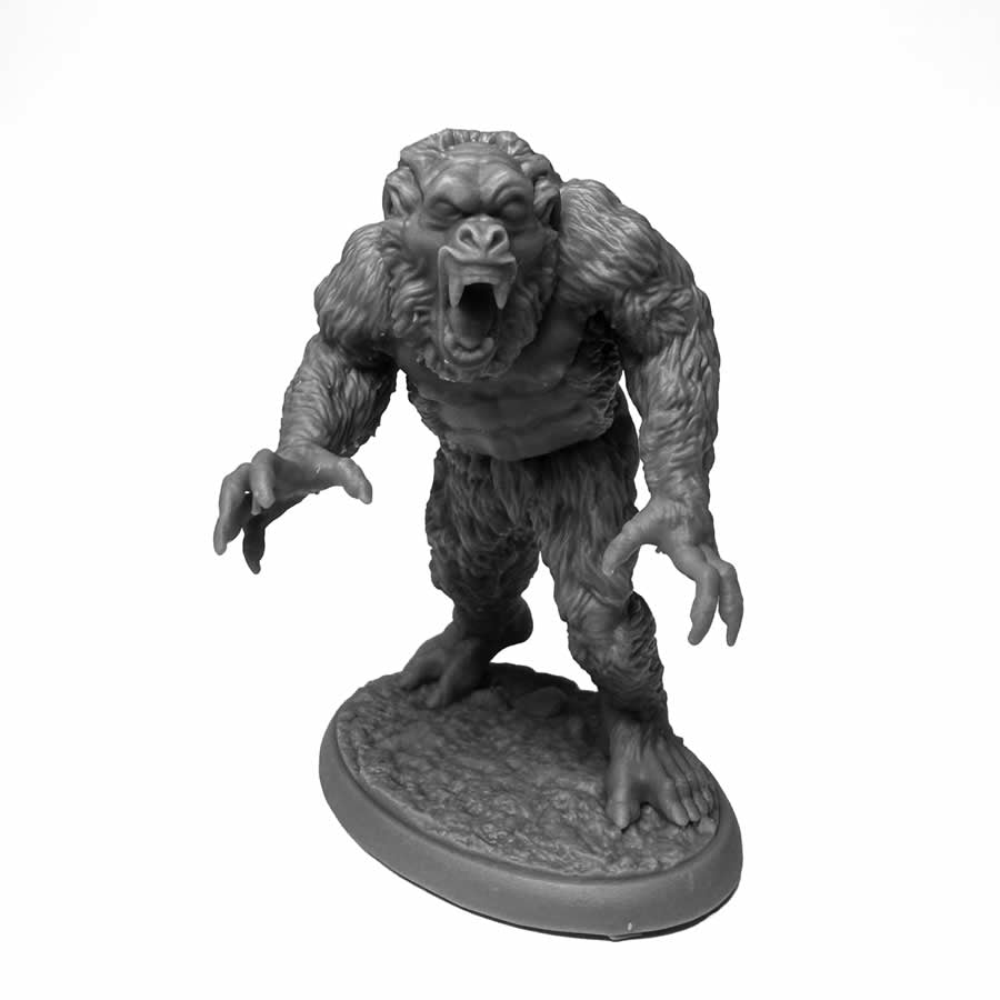RPR07099 Killer Ape Miniature 25mm Heroic Scale Figure 3D Printed Dungeon Dwellers (ONLINE ORDER ONLY)