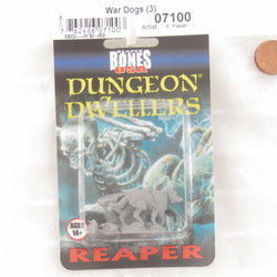 RPR07100 War Dogs Miniature 25mm Heroic Scale Figure 3D Printed Dungeon Dwellers (ONLINE ORDER ONLY)