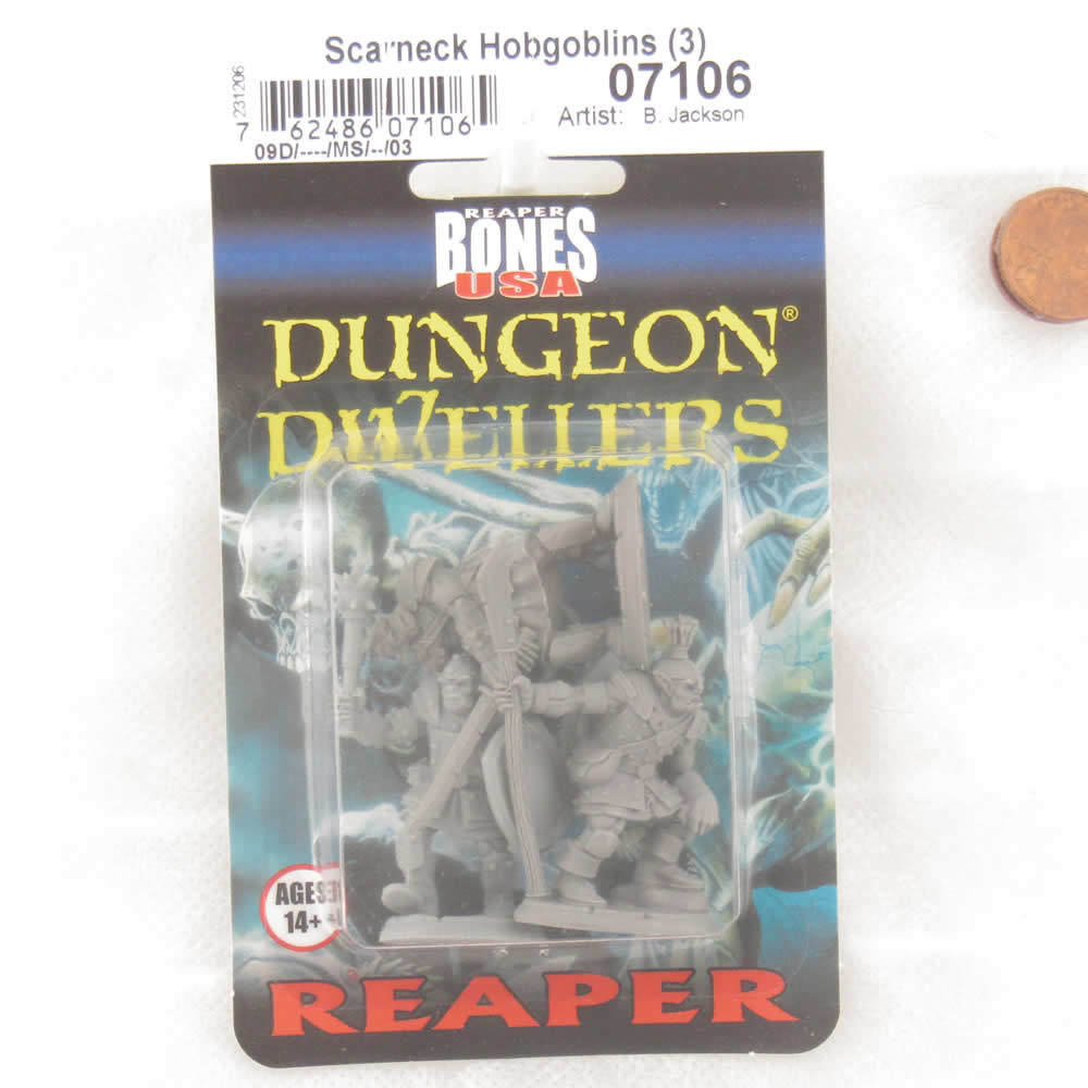 RPR07106 Scarneck Hobgoblins Miniature 25mm Heroic Scale Figure Dungeon Dwellers (ONLINE ORDER ONLY)