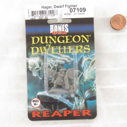 RPR07109 Hagar Dwarf Fighter Miniature 25mm Heroic Scale Figure Dungeon Dwellers (ONLINE ORDER ONLY)