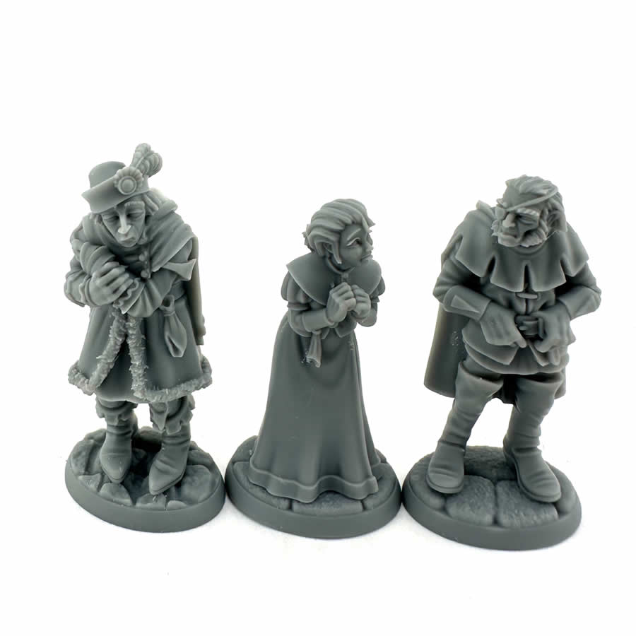 RPR07111 Townsfolk Captives Miniature 25mm Heroic Scale Figure Dungeon Dwellers (ONLINE ORDER ONLY)