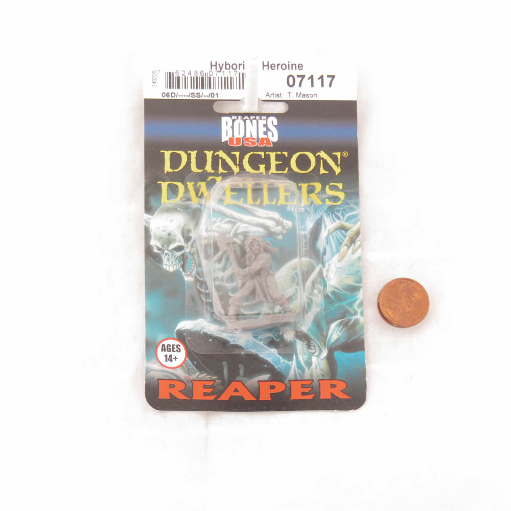 RPR07117 Hyborian Heroine Miniature 25mm Heroic Scale Figure Dungeon Dwellers (ONLINE ORDER ONLY)
