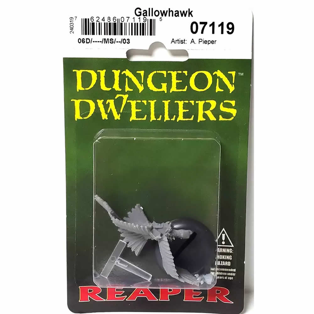 RPR07119 Gallowhawk Miniature 25mm Heroic Scale Figure Dungeon Dwellers (ONLINE ORDER ONLY)